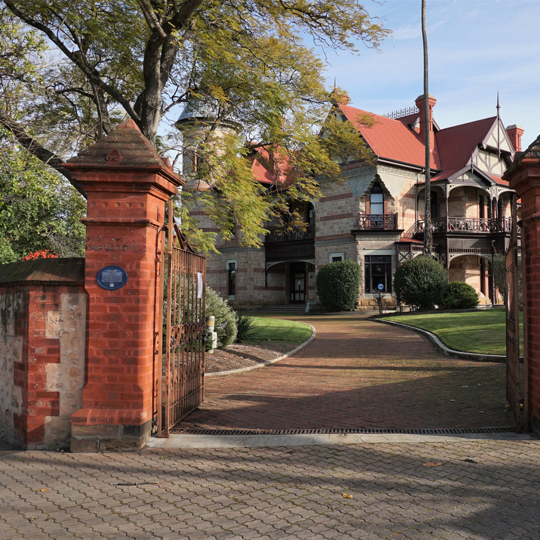 Carclew gate entrance