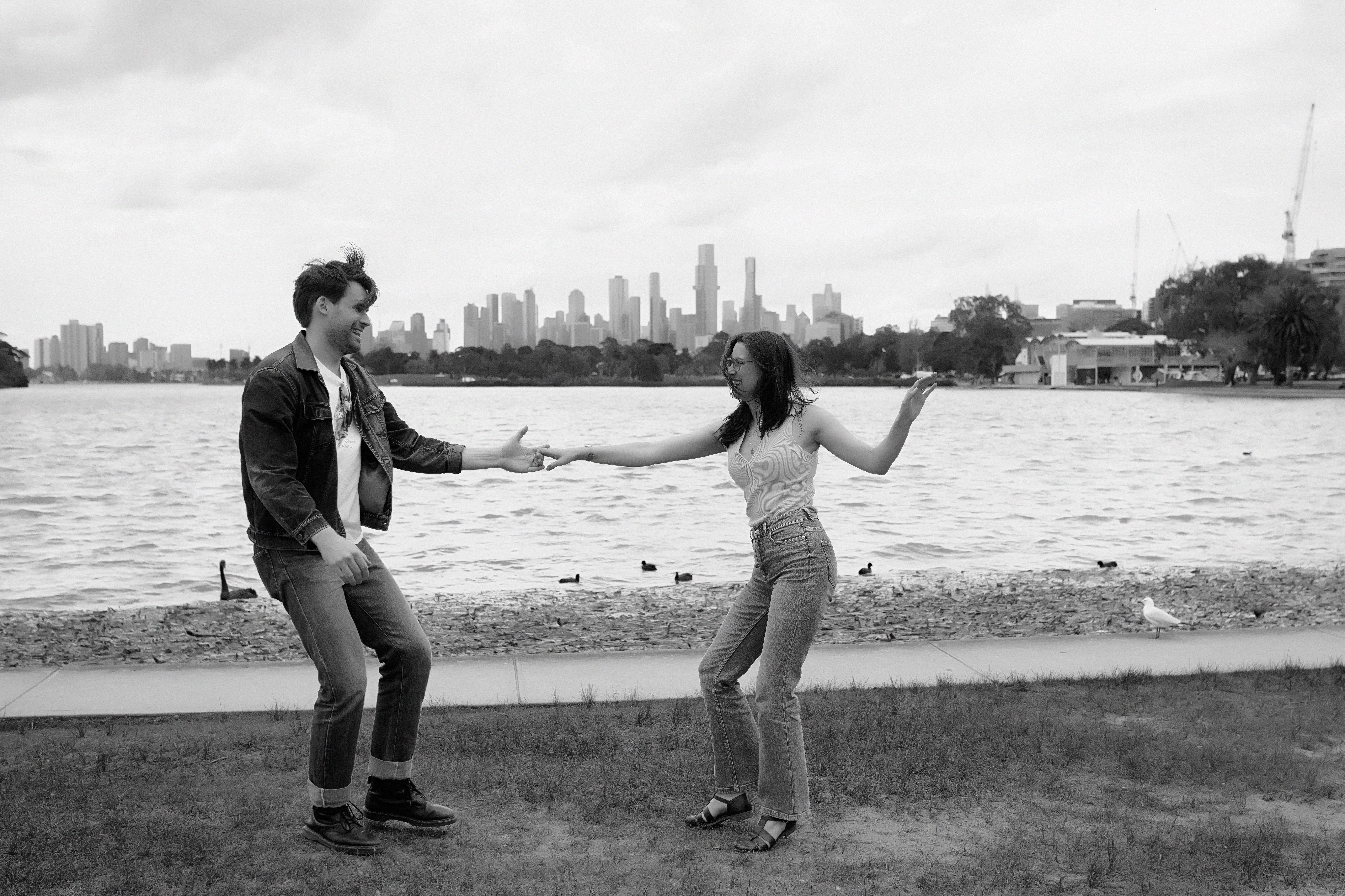Adam and Mary dancing